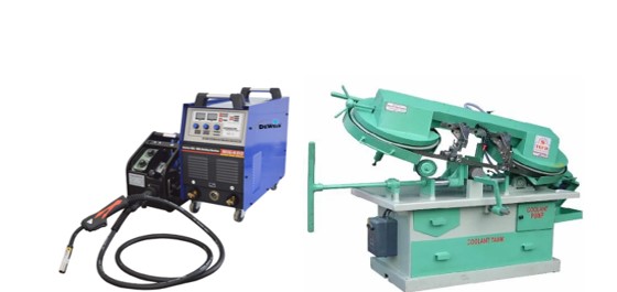 Resistance welding machine & Band saw machine