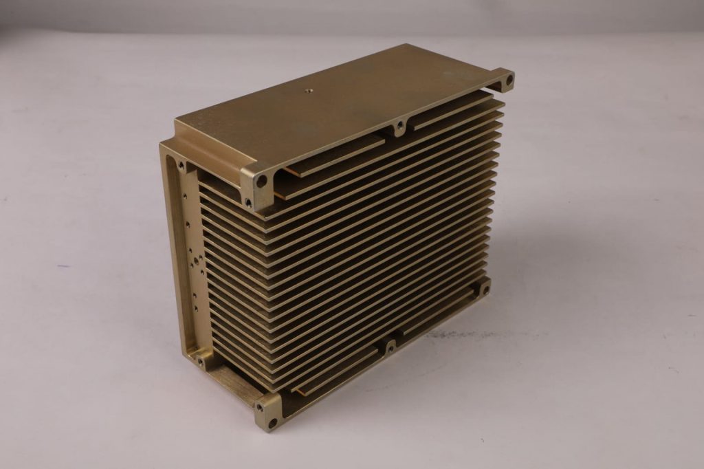 Heat sink part mfg for defense project