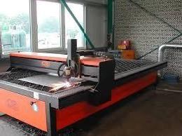 plasma cutting machine at Krishna Profiles