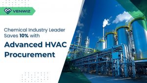 Chemical industry leader saves 10% with  advanced HVAC procurement