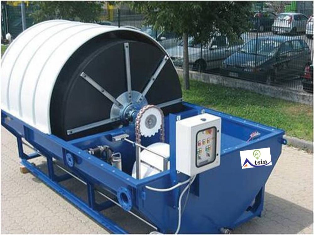 Rotating disc plant - types of sewage plant