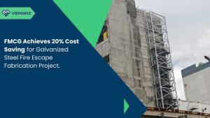 FMCG Achieves 20% Cost Saving for Galvanized Steel Fire Escape Fabrication Project